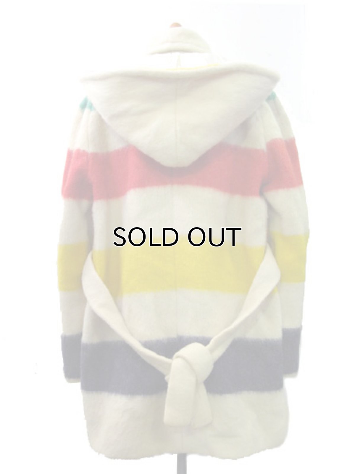 画像2: 1960's~ "HUDSON'S BAY" Wool Blanket Coat size S 位 (表記 M) (2)