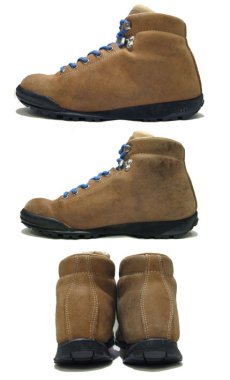 画像2:  "MERREL" Suede Trecking Boots  made in ITALY　size 25.5 ~ 26cm 位 (表記 Woman's 9)  (2)
