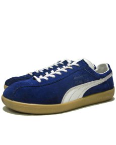 画像1: 1980's PUMA "BLUE STAR" Suede Sneaker  made in Italy　size 26.5~27cm位 (表記 8 1/2) (1)