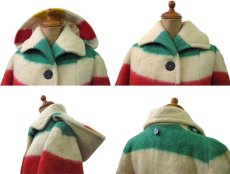 画像3: 1960's~ "HUDSON'S BAY" Wool Blanket Coat　size S 位 (表記 M) (3)