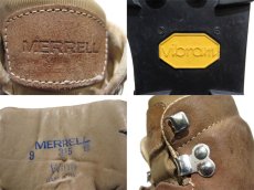 画像5:  "MERREL" Suede Trecking Boots  made in ITALY　size 25.5 ~ 26cm 位 (表記 Woman's 9)  (5)