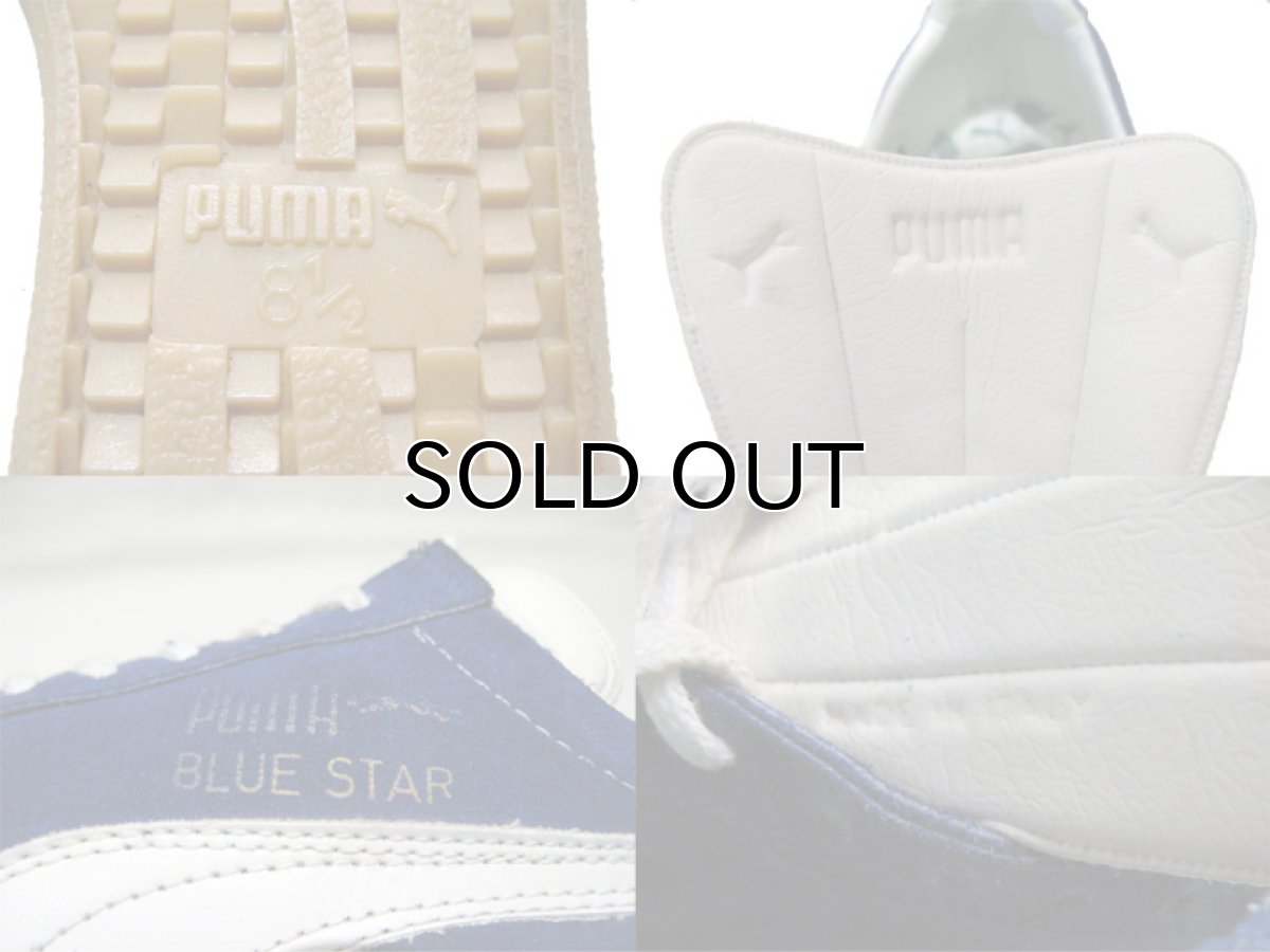 画像3: 1980's PUMA "BLUE STAR" Suede Sneaker  made in Italy　size 26.5~27cm位 (表記 8 1/2) (3)