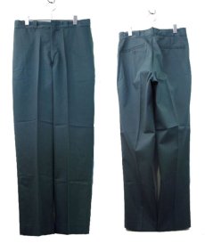 画像2: 1970's "FIVE BROTHERS" Cotton / Polyester Work Trousers DEAD STOCK - one wash　size w 31 inch (2)