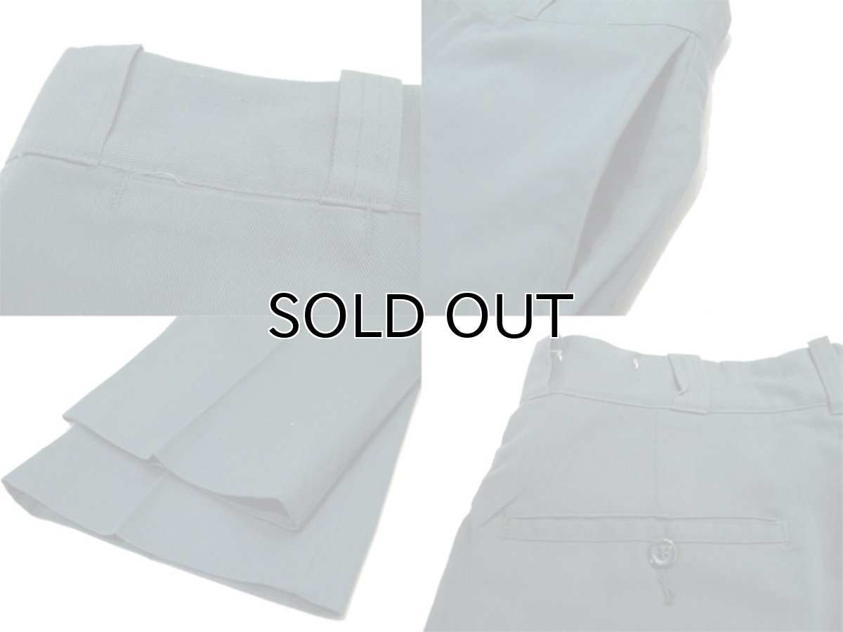 画像4: 1970's "FIVE BROTHERS" Cotton / Polyester Work Trousers DEAD STOCK - one wash size w 31 inch (4)