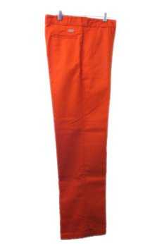 画像2: 1990's~ "Dickies" Work Trousers ORANGE made in USA　size w 33.5 inch (2)