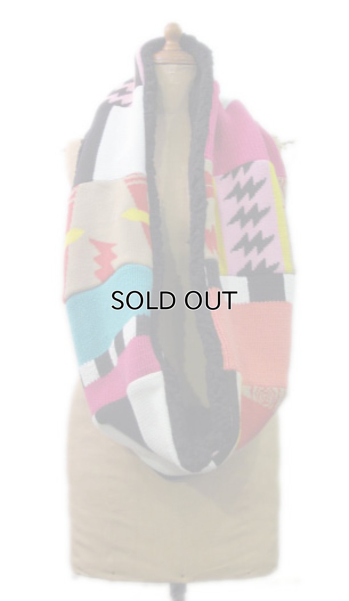 画像2: #4  Note and Pen "remake" OLD KNIT SNOOD (2)