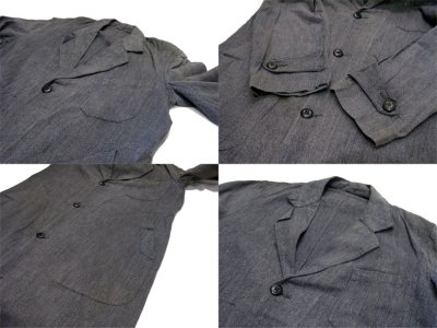 画像3: 1950's French "FOR" Salt and Pepper Atelier Coat 　size S~M位 (表記 不明)