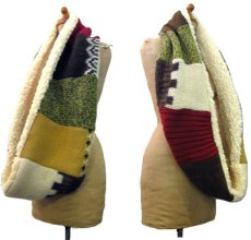 画像3: #6  Note and Pen "remake" OLD KNIT SNOOD (3)