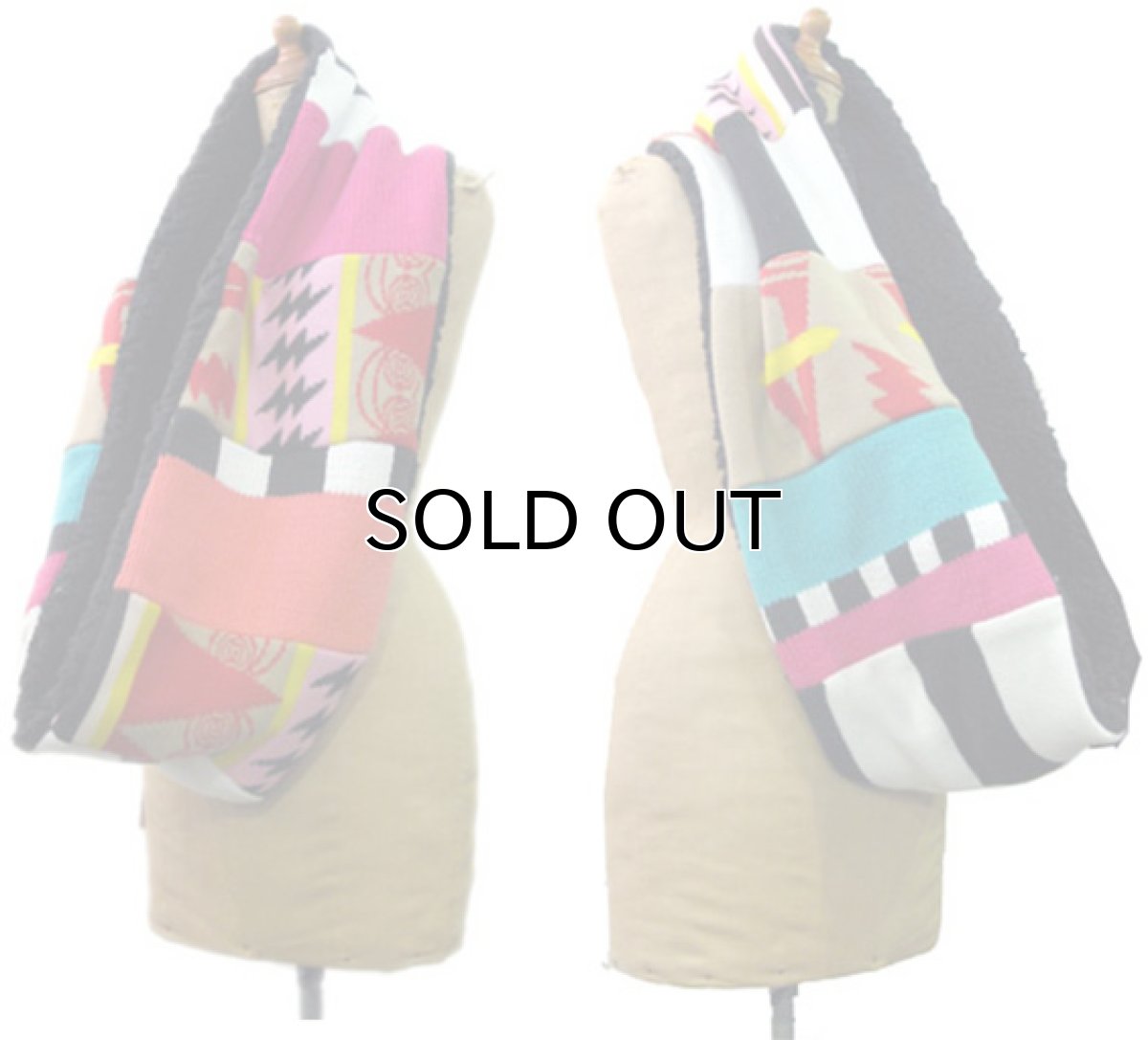 画像3: #4  Note and Pen "remake" OLD KNIT SNOOD (3)