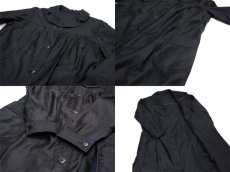 画像4: 1950's French Black Moleskin Work Coat 　size S位 (表記 不明) (4)