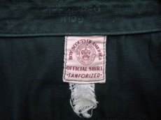 画像5: 1960-70's "BOY SCOUT"  All Cotton L/S Shirts  size M 位  (表記 16 REG) (5)