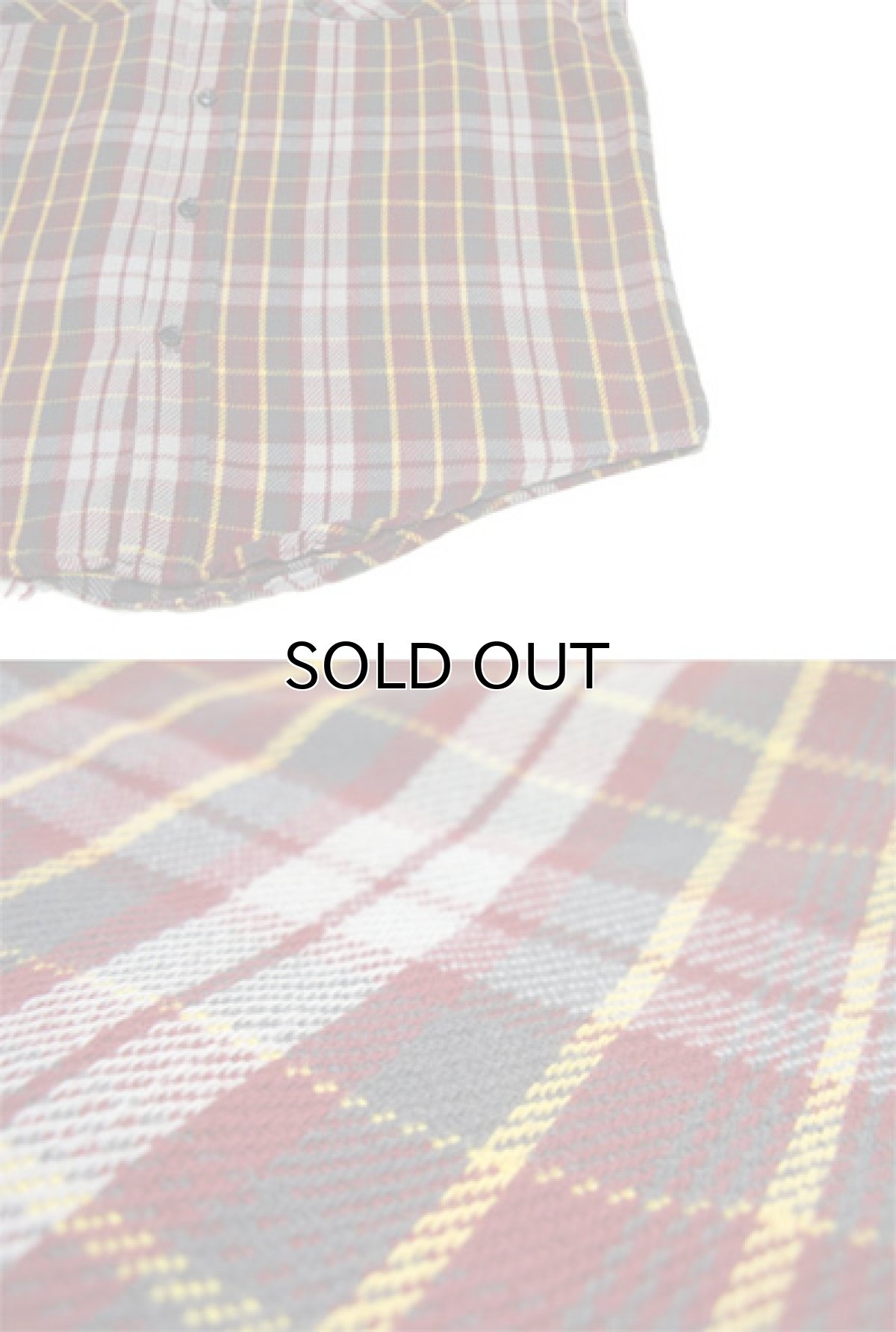 画像5: 1980's "Mr.Leggs" L/S Heavy Flannel Shirts  BURGUNDY系 size M位  (表記 M 15 1/2 TALL) (5)