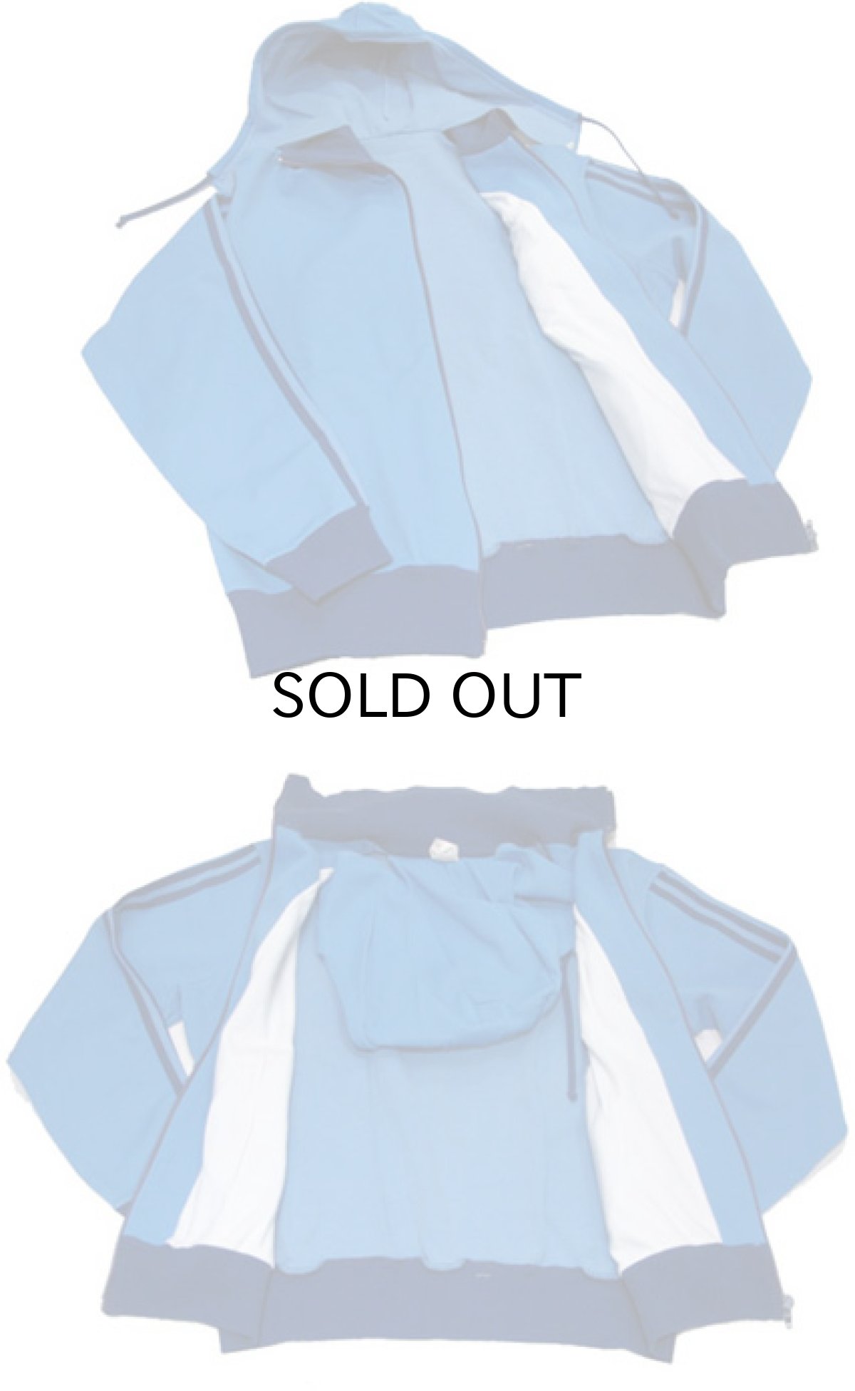 画像5: 1980's "adidas" Jersey Jog Top's with Hooded  made in Yugoslavia　size S 位 (表記 不明) (5)