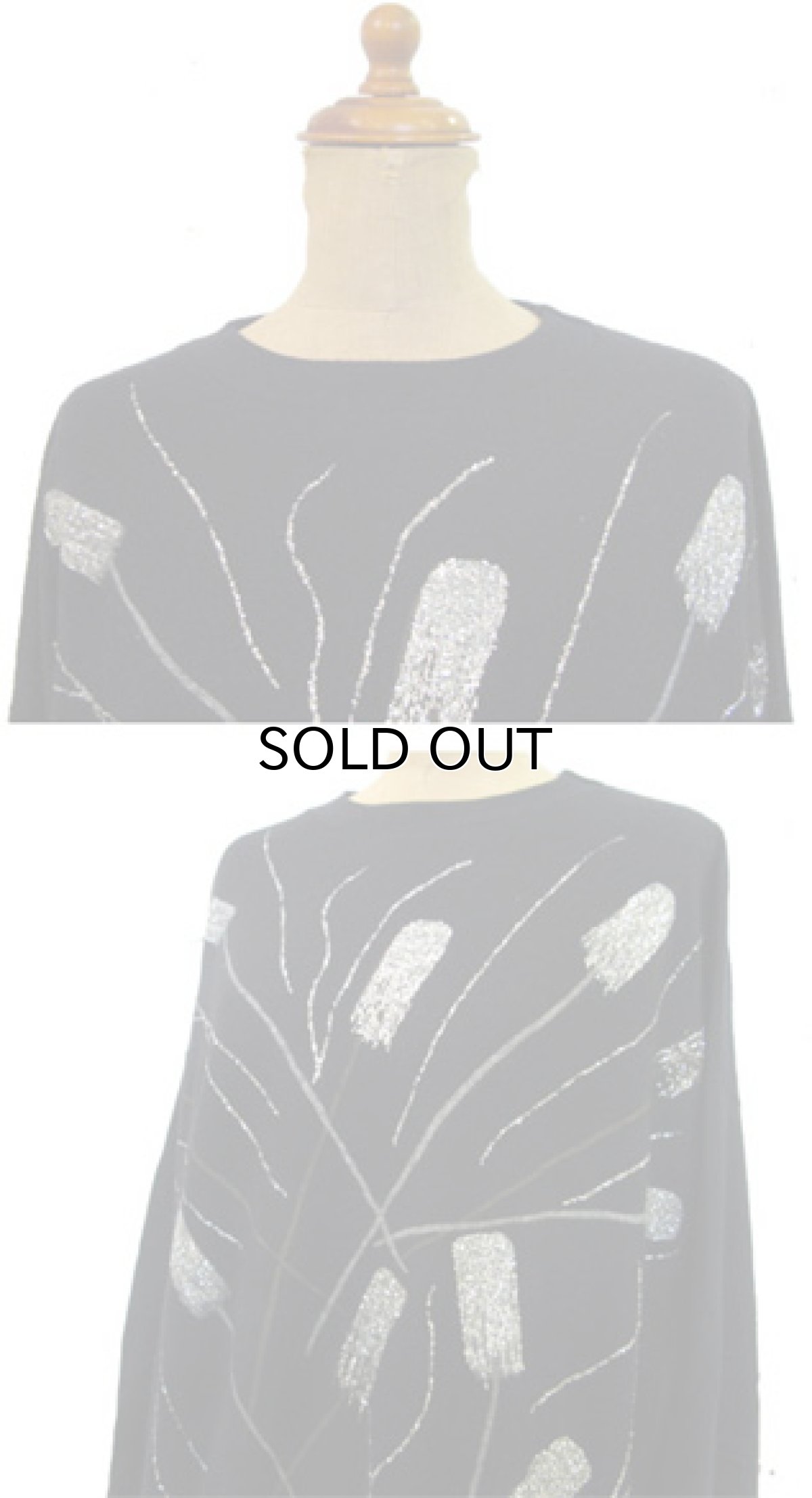 画像3: 1990's "Wonderful NY" Custom Pullover Crew Neck Sweat　BLACK　size L~ 位 (表記 XL) (3)