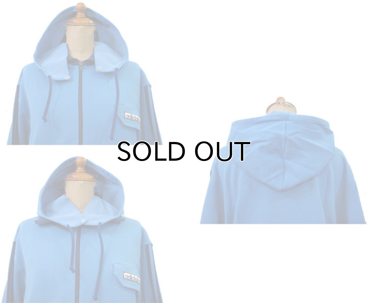 画像3: 1980's "adidas" Jersey Jog Top's with Hooded  made in Yugoslavia　size S 位 (表記 不明) (3)