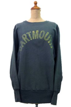 画像1: 1990's "Champion" Reverse Weave "DARTMOUTH" Sweat  GREEN　size 表記 M (1)