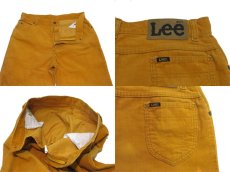 画像4: ~1980's "Lee" Ms.Lee lot 305-9677 Corduroy Pants made in USA  color : MUSTERED　size w 31 inch (表記 14) (4)