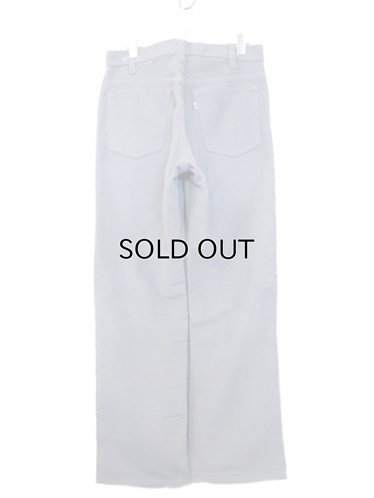 画像2: 1990's Levi's 519 Corduroy Pants  made in USA color : GREY size w 32 inch (表記 w 33 inch) (2)