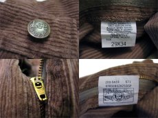 画像4: 1980's "Lee" lot 200-5423 Straight Corduroy Pants made in USA  DEAD STOCK　color : BROWN　size w 29 inch (表記 w 29 inch) (4)