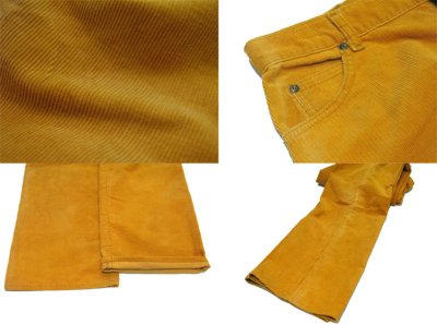 画像2: ~1980's "Lee" Ms.Lee lot 305-9677 Corduroy Pants made in USA  color : MUSTERED　size w 31 inch (表記 14)