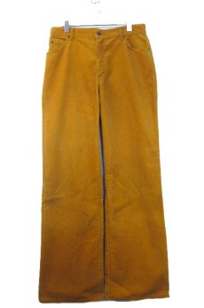 画像1: ~1980's "Lee" Ms.Lee lot 305-9677 Corduroy Pants made in USA  color : MUSTERED　size w 31 inch (表記 14) (1)