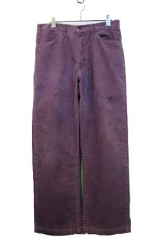 画像1: 1980's Levi's 519 Corduroy Pants  42TALON  made in USA　color : LIGHT PURPLE　size w 33.5 inch (表記 w 34 inch) (1)