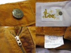 画像3: ~1980's "Lee" Ms.Lee lot 305-9677 Corduroy Pants made in USA  color : MUSTERED　size w 31 inch (表記 14) (3)