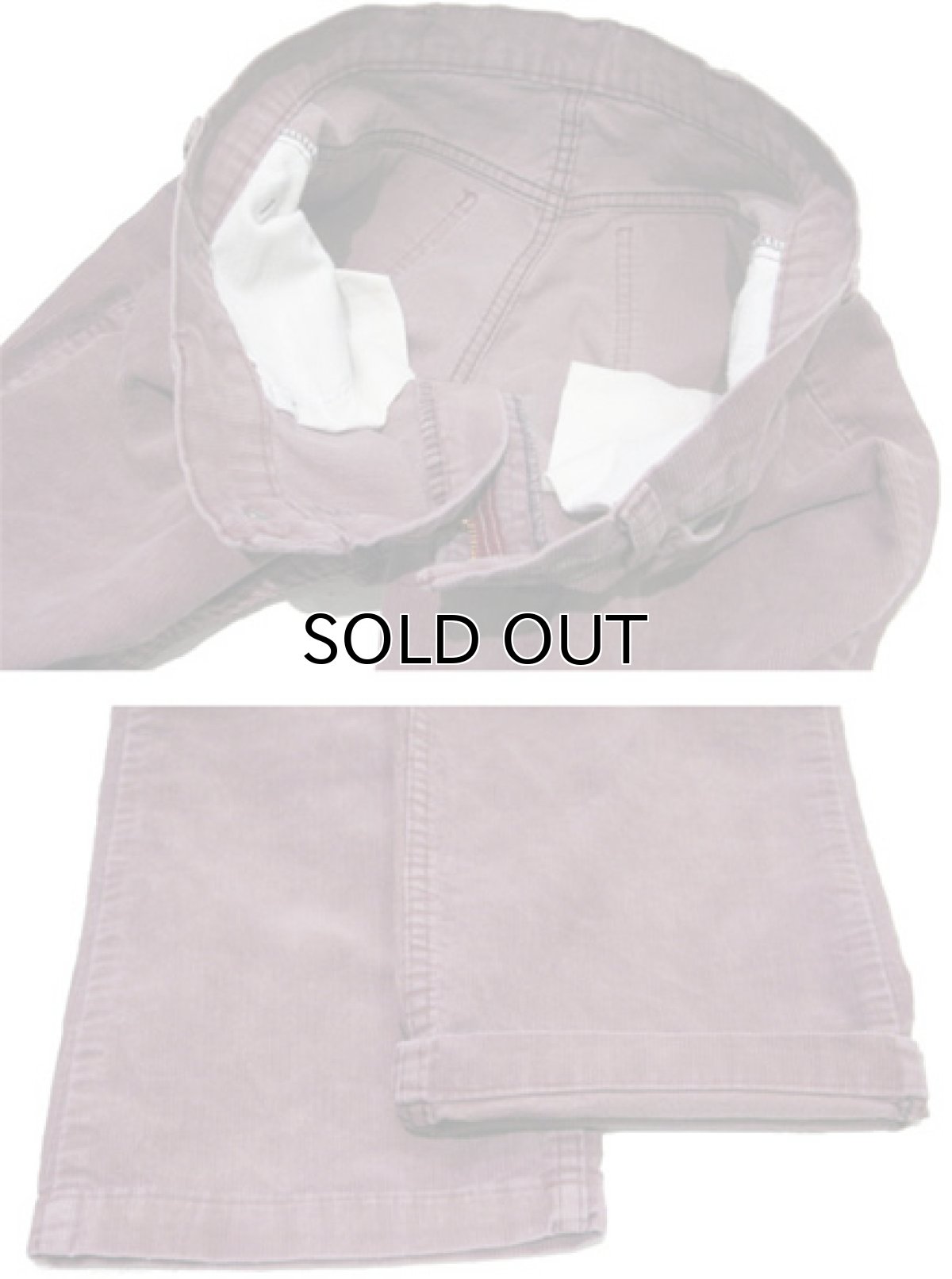 画像5: 1980's Levi's 519 Corduroy Pants  42TALON  made in USA color : LIGHT PURPLE size w 33.5 inch (表記 w 34 inch) (5)