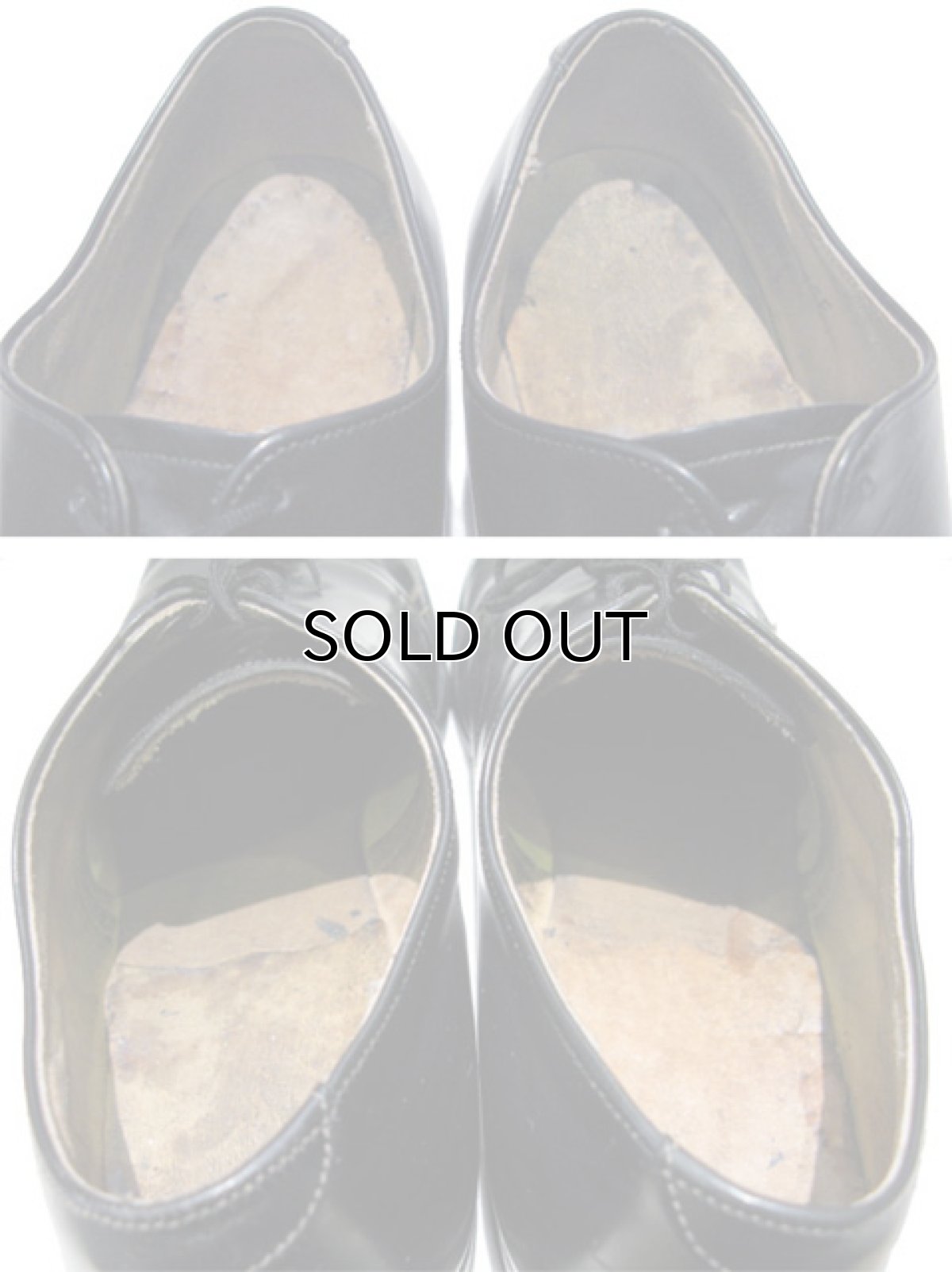 画像5: 1980's "US NAVY" Oxford Service Shoes　BLACK　size 10 R  ( 28 cm ) (5)