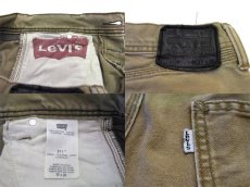 画像4: Levi's 511 Duck Skinny Pants　color : Beige　size w 32 inch  (表記 32) (4)