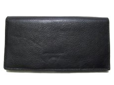 画像2: "JUTTA NEUMANN" Leather Wallet "the Waiter's Wallet"  color : BLACK / YELLOW 長財布 (2)