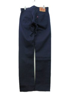 画像2: Levi's 511 Cotton Skinny Pants　color : Navy　size w 31 inch  (表記 31) (2)