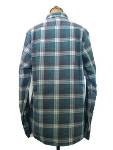 画像2: "J.Crew" L/S Check Flannel Shirts  GREEN系　size M位  (表記 S ) (2)