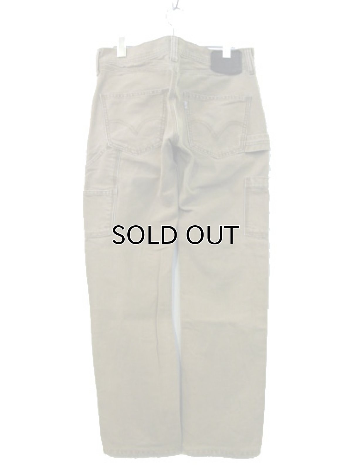 画像2: Levi's 511 Duck Skinny Pants　color : Beige　size w 32 inch  (表記 32) (2)