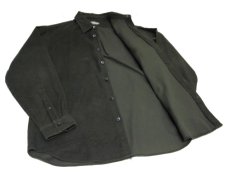 画像5: "J.Crew" L/S Solid Flannel Shirts  OLIVE系　size L位  (表記 M ) (5)