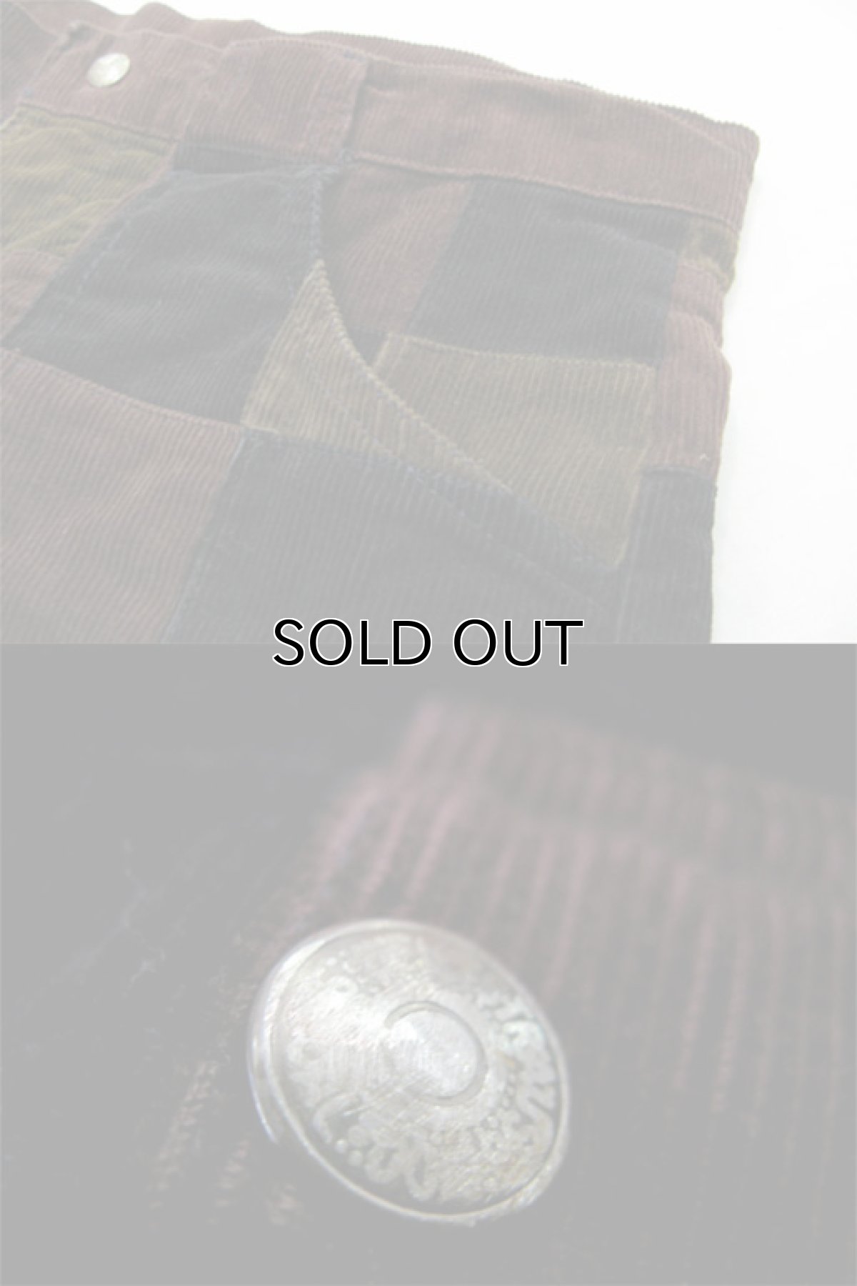 画像5: 1990's~ Levi's Patch Work Corduroy Bush Pants size w 32 inch (表記 不明) (5)