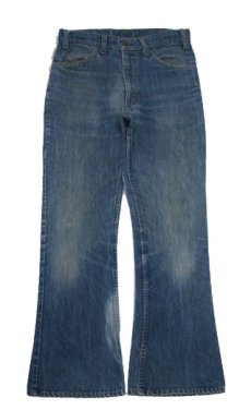 画像1: 1970's Levi's 646 Indigo Denim Pants　size 29.5 inch (表記 30 x 30) (1)