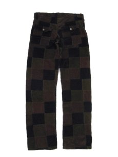 画像2: 1990's~ Levi's Patch Work Corduroy Bush Pants　size w 32 inch (表記 不明) (2)