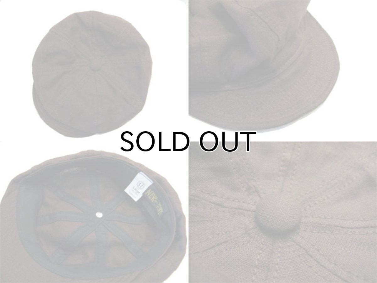 画像3: NewYorkHat "Spitfire" Linen Casquette　made in USA　BROWN (3)