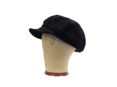 画像4: NewYorkHat "Spitfire" Suede Casquette　made in USA　BLACK (4)