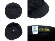 画像3: NewYorkHat "Spitfire" Canvas Casquette　made in USA　BLACK (3)