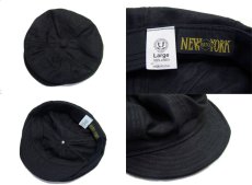 画像3: NewYorkHat "Spitfire" Linen Casquette　made in USA　BLACK (3)