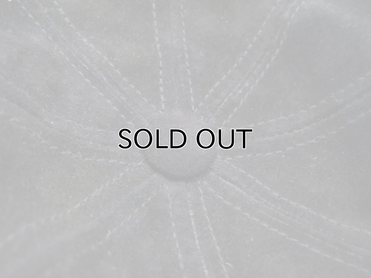 画像5: NewYorkHat "Spitfire" Suede Casquette made in USA BLACK (5)