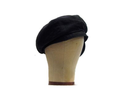 画像1: NewYorkHat "Spitfire" Linen Casquette　made in USA　BLACK