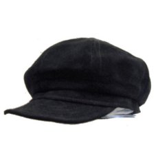 画像1: NewYorkHat "Spitfire" Suede Casquette　made in USA　BLACK (1)