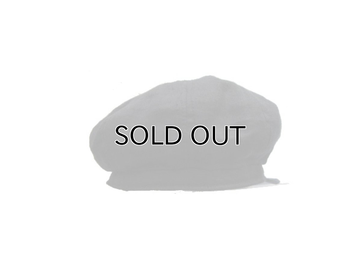 画像2: NewYorkHat "Spitfire" Linen Casquette　made in USA　BLACK (2)