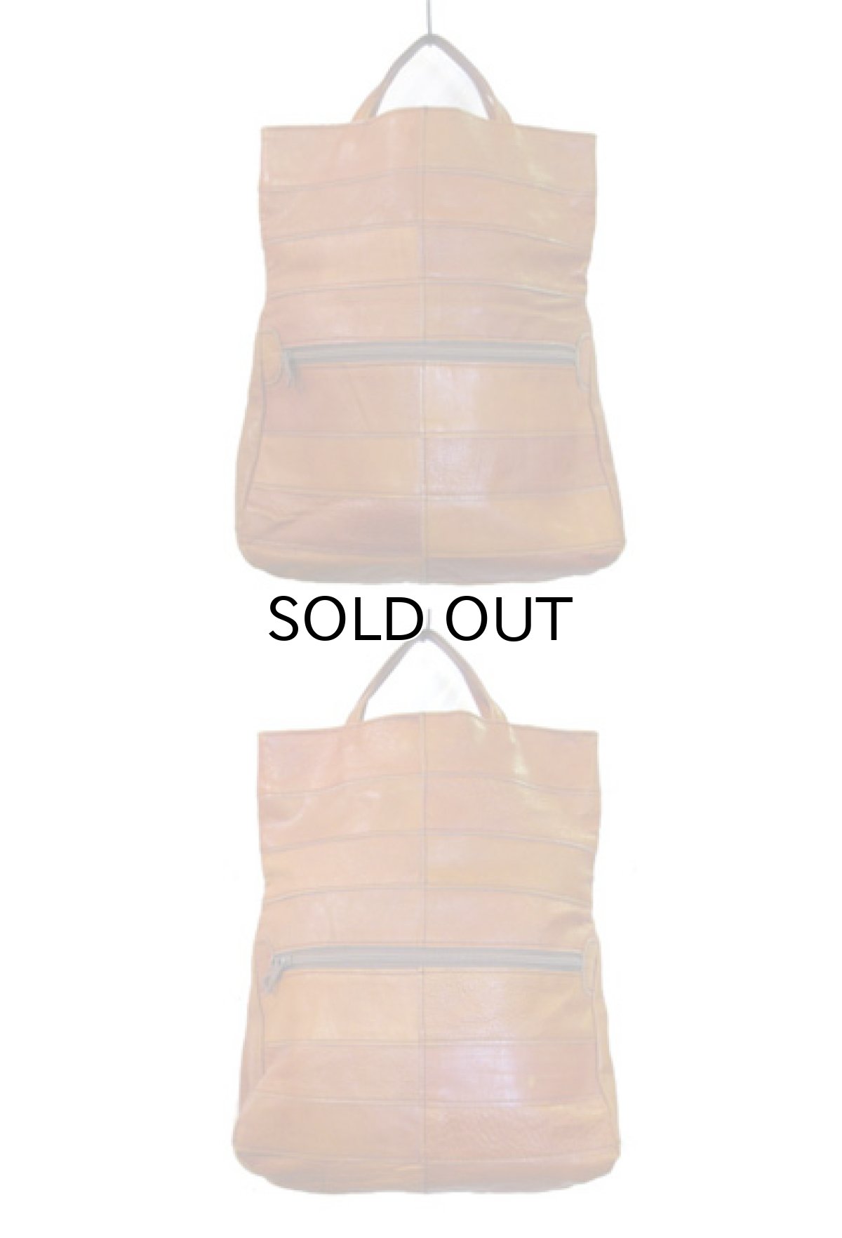 画像2: Europe Patch Work Leather Hand Bag 　Lt. BROWN　  (2)