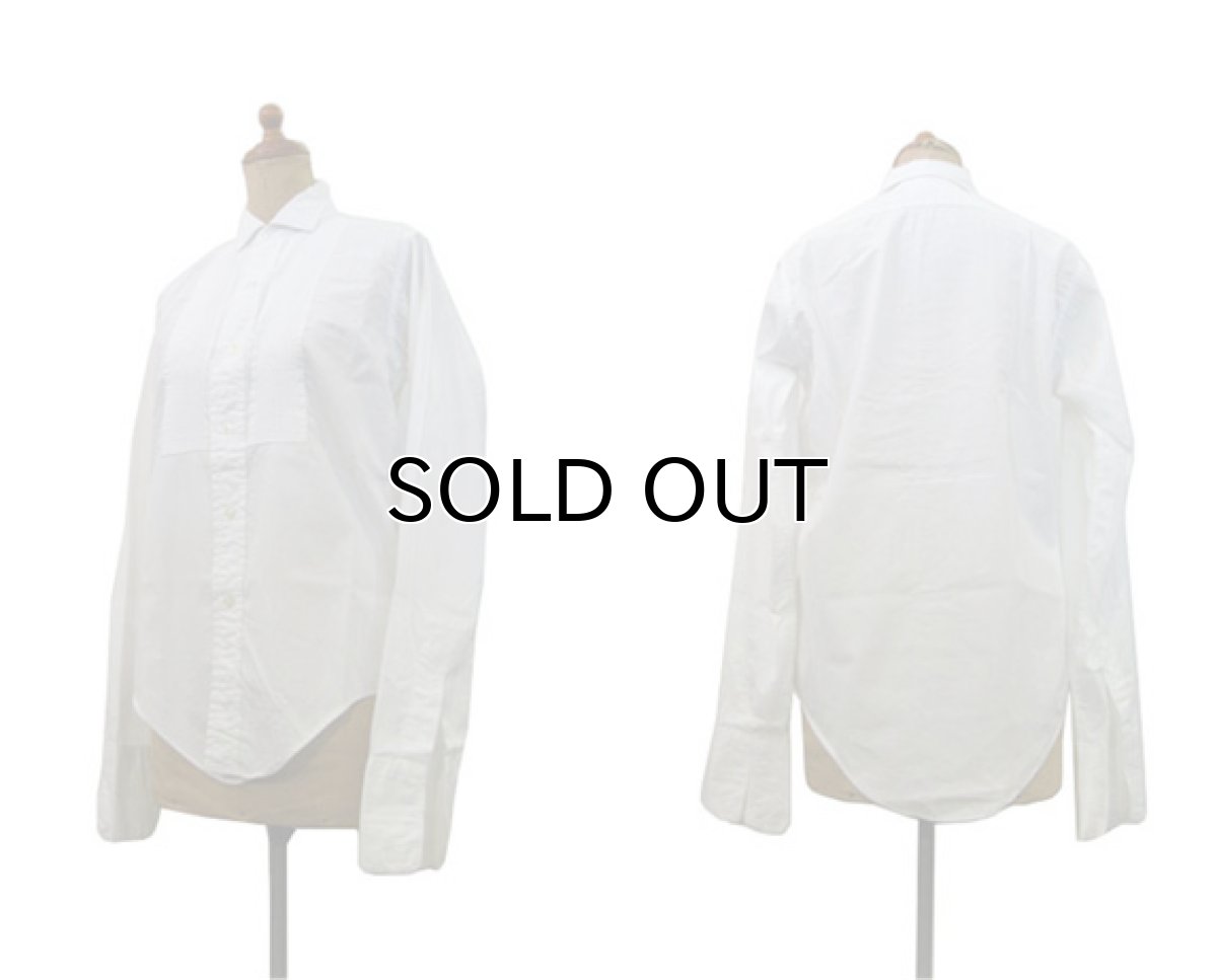 画像2: 1960's~ "KAYNEE"  Double Cuffs Dress Shirts  size XS 位  (表記 13 1/2 ) (2)