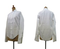 画像2: 1960's~ "KAYNEE"  Double Cuffs Dress Shirts  size XS 位  (表記 13 1/2 ) (2)