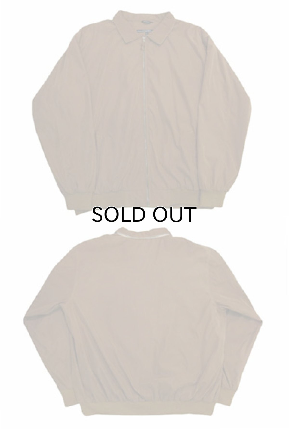 画像3: 1990's "SAXON" Big Size Zip Up Jacket　Camel　size XL~位 (表記 3LT) (3)